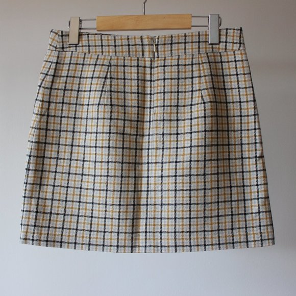 Jacob Wool Mini Skirt Size Small - Picture 6 of 9